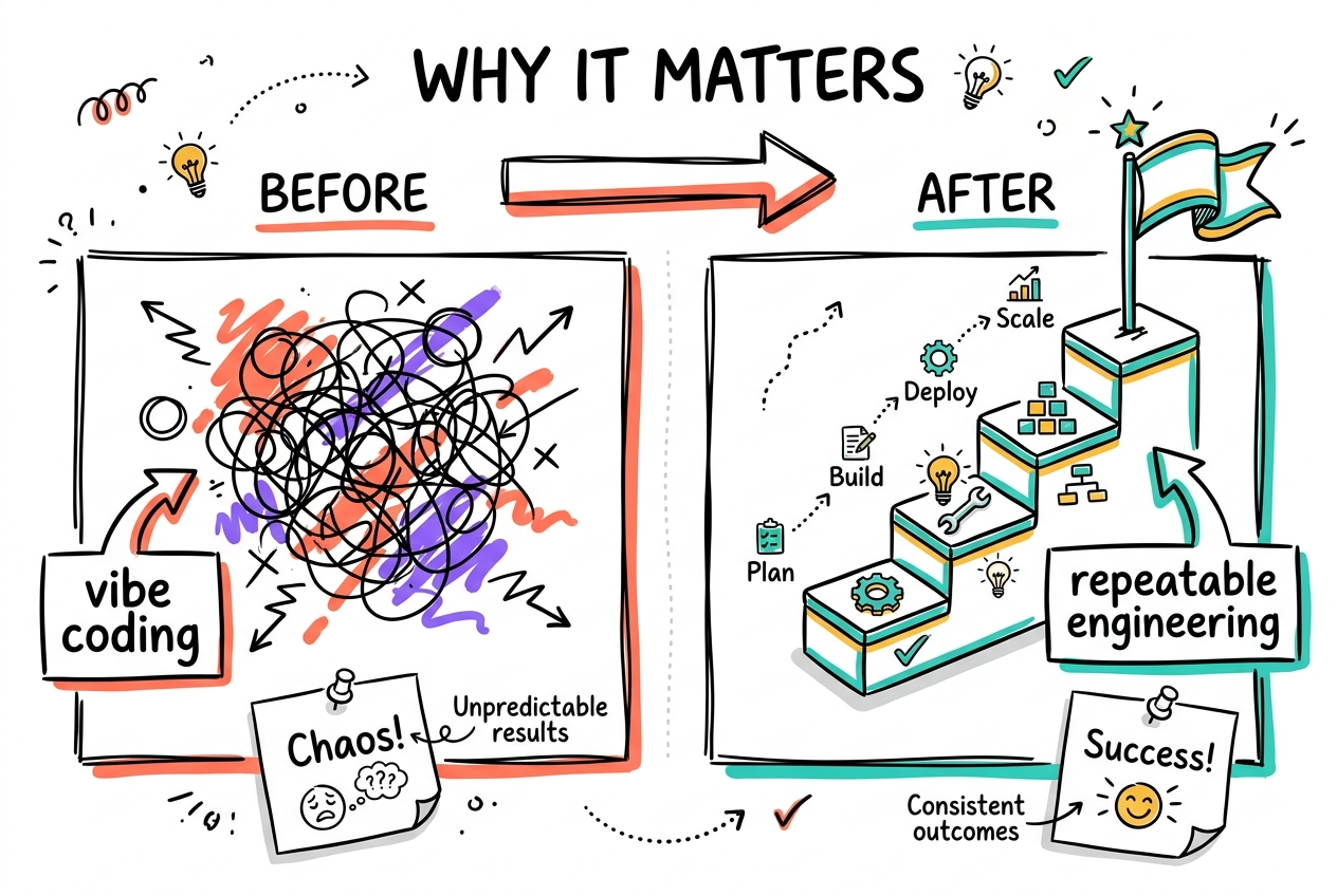 Vague asks become repeatable engineering